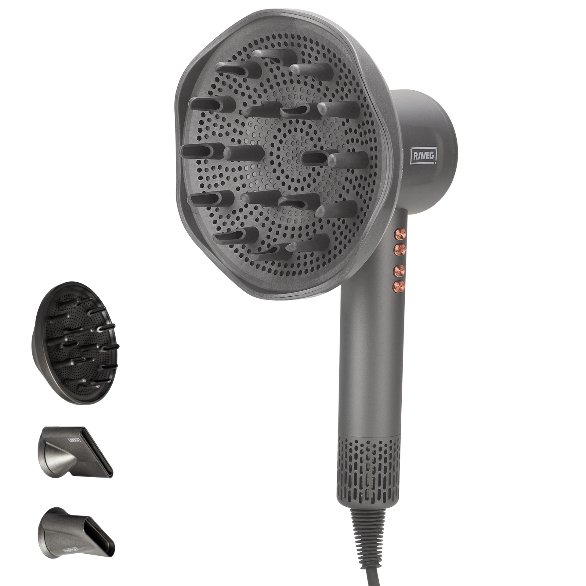 RAVEG Hyperpower ® Angor grey - ASCIUGA I TUOI CAPELLI IN TEMPO RECORD