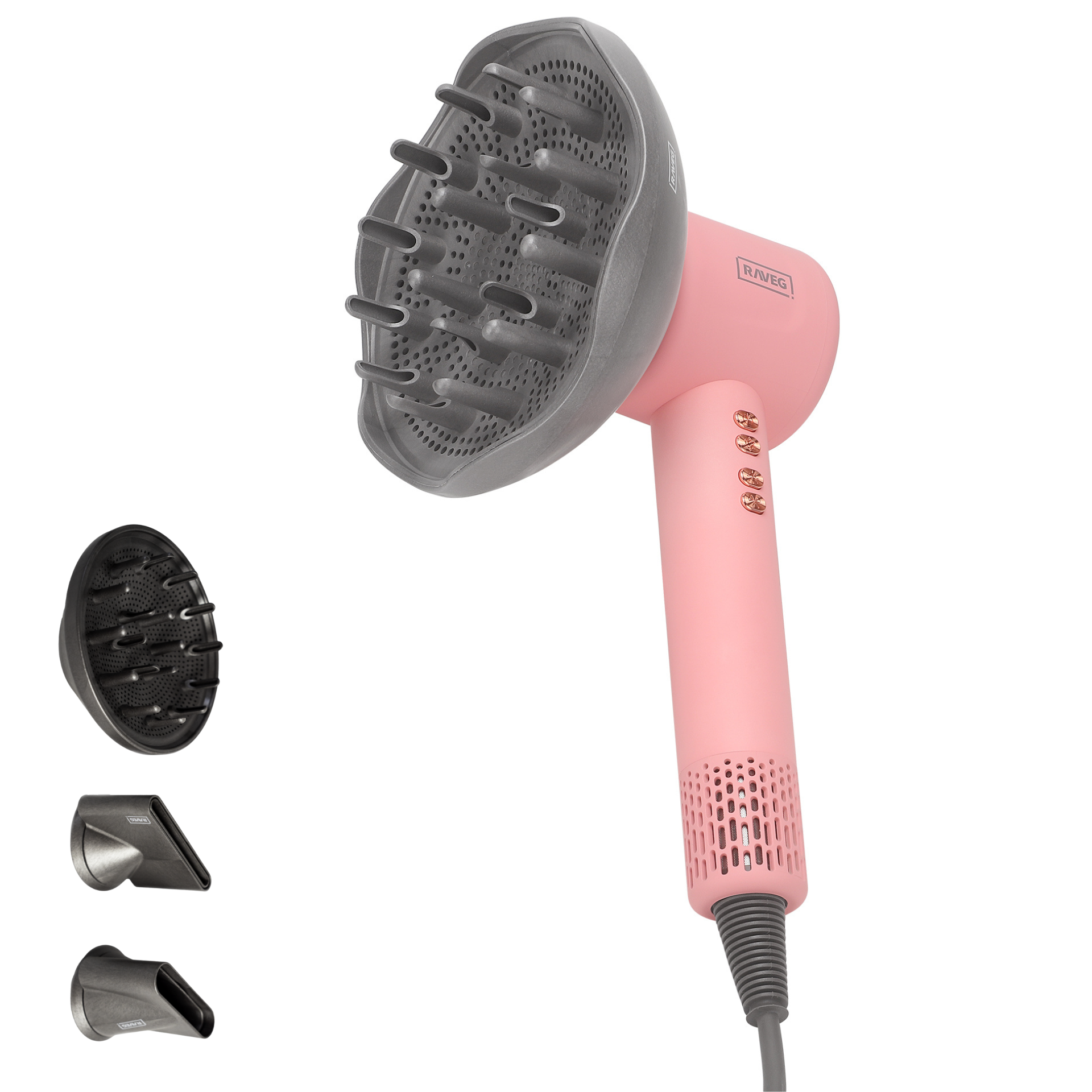 RAVEG Hyperpower ® Pink - ASCIUGA I TUOI CAPELLI IN TEMPO RECORD