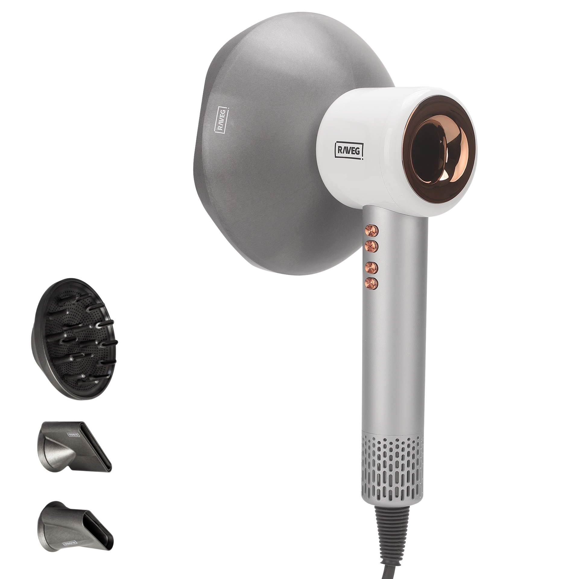 RAVEG Hyperpower ® White - ASCIUGA I TUOI CAPELLI IN TEMPO RECORD