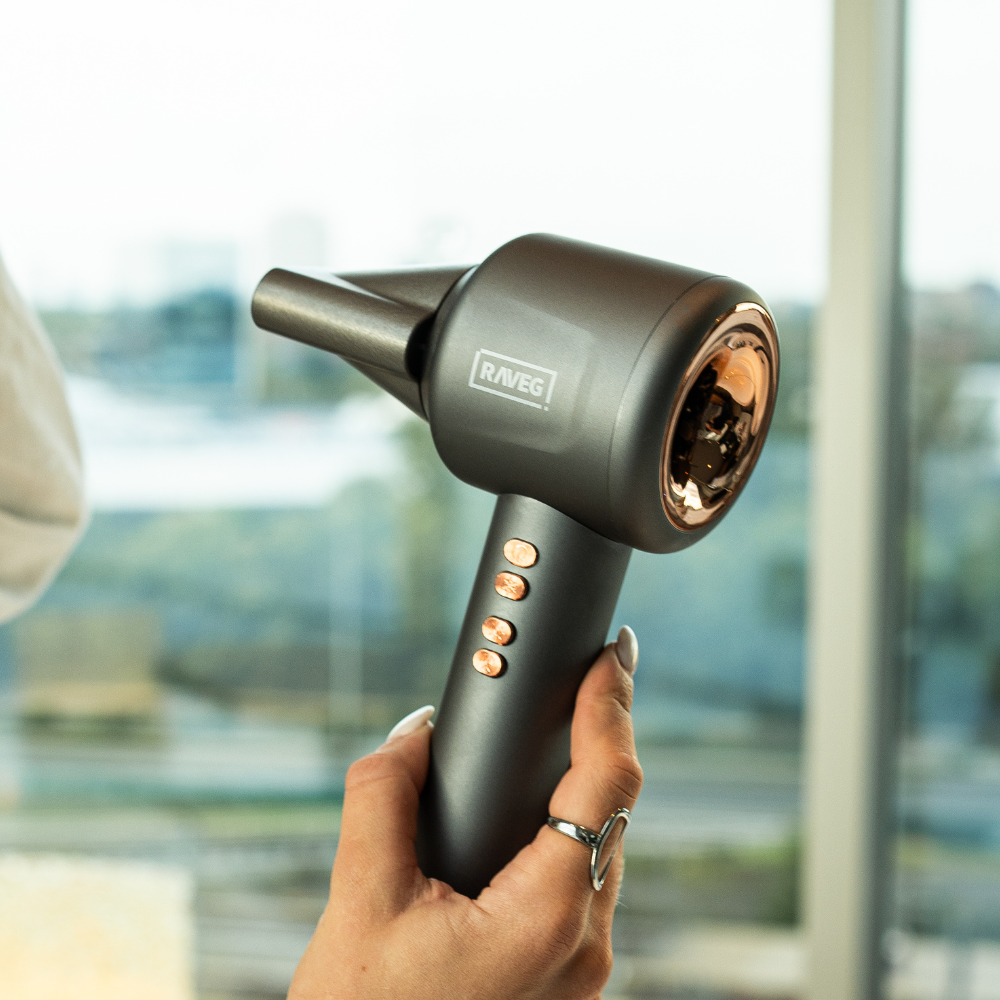 RAVEG Hyperpower ® Angor grey - ASCIUGA I TUOI CAPELLI IN TEMPO RECORD