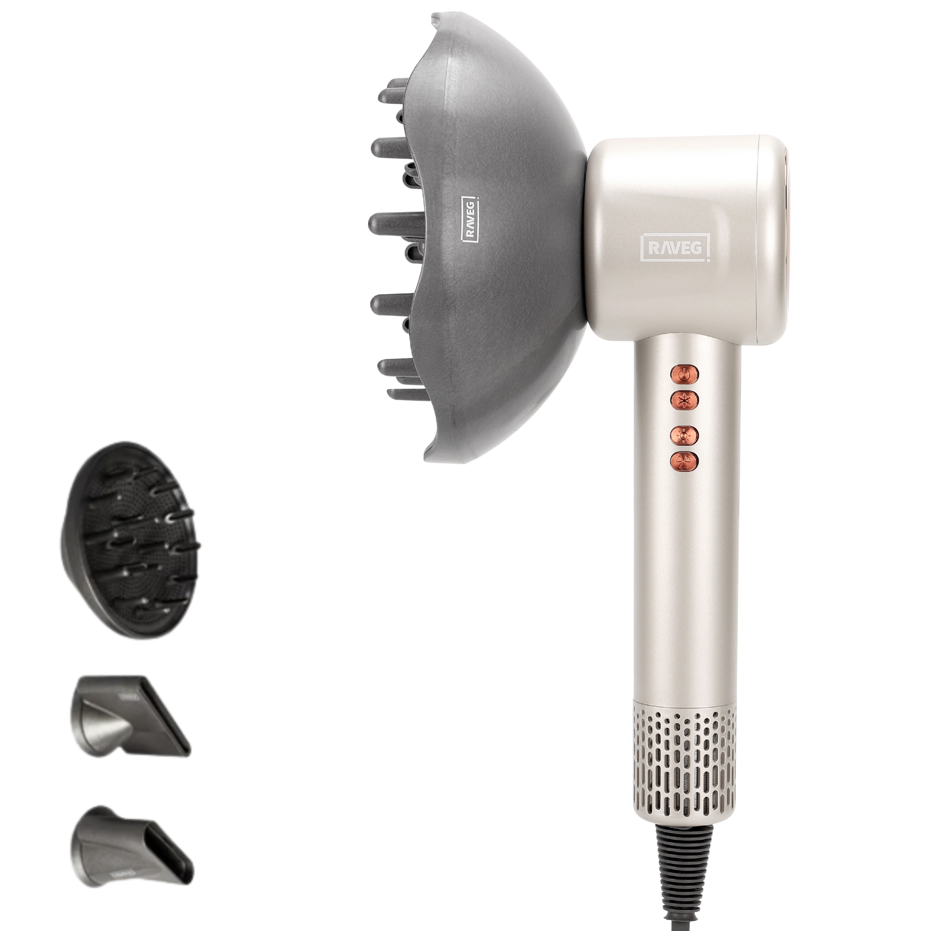 RAVEG Hyperpower ® Gold - ASCIUGA I TUOI CAPELLI IN TEMPO RECORD
